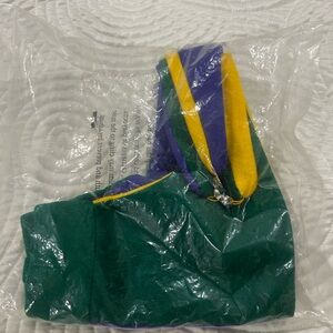 Green, Purple, and Yellow Jester Hat